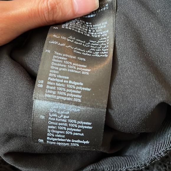 SANDRO Richard Chain-link Lace Skirt In Black - Picture 11 of 11